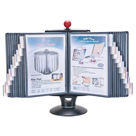 Aidata Corp Co Ltd Aidata USA IFS001L Info Station Reference Organizer with White Board & 20 display panels; display up to 40 pages of reference sheets. IFS001L